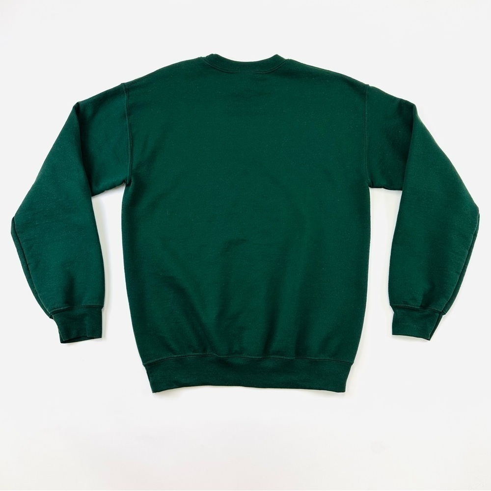 Capricorn Varsity graphic evergreen crew neck fleece womens sweatshirt Small - Picture 8 of 9